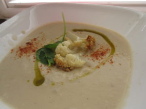 creamy cauliflower soup